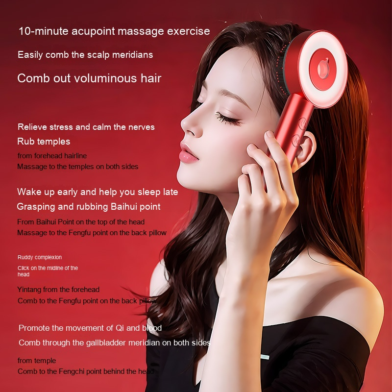 Comb Scalp Massager — Stimulate Circulation & Relieve Tension